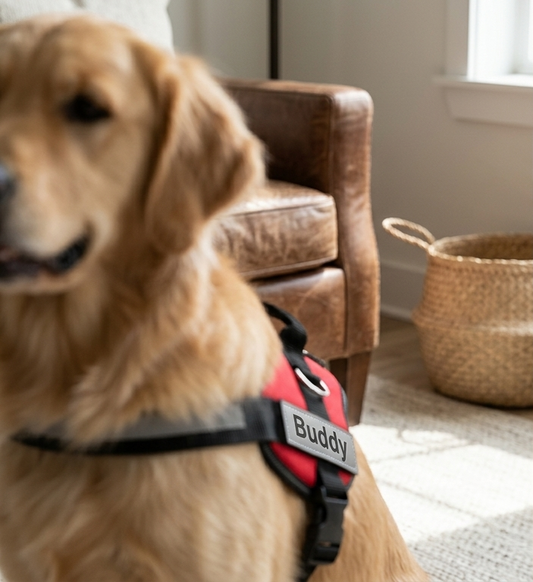 Urban Paw Hub™ Personalized No-Pull Dog Harness (with FREE Leash!)