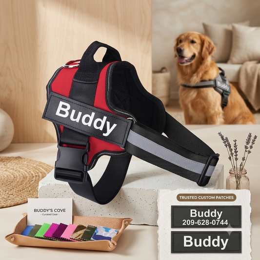Urban Paw Hub™ Personalized No-Pull Dog Harness (with FREE Leash!)