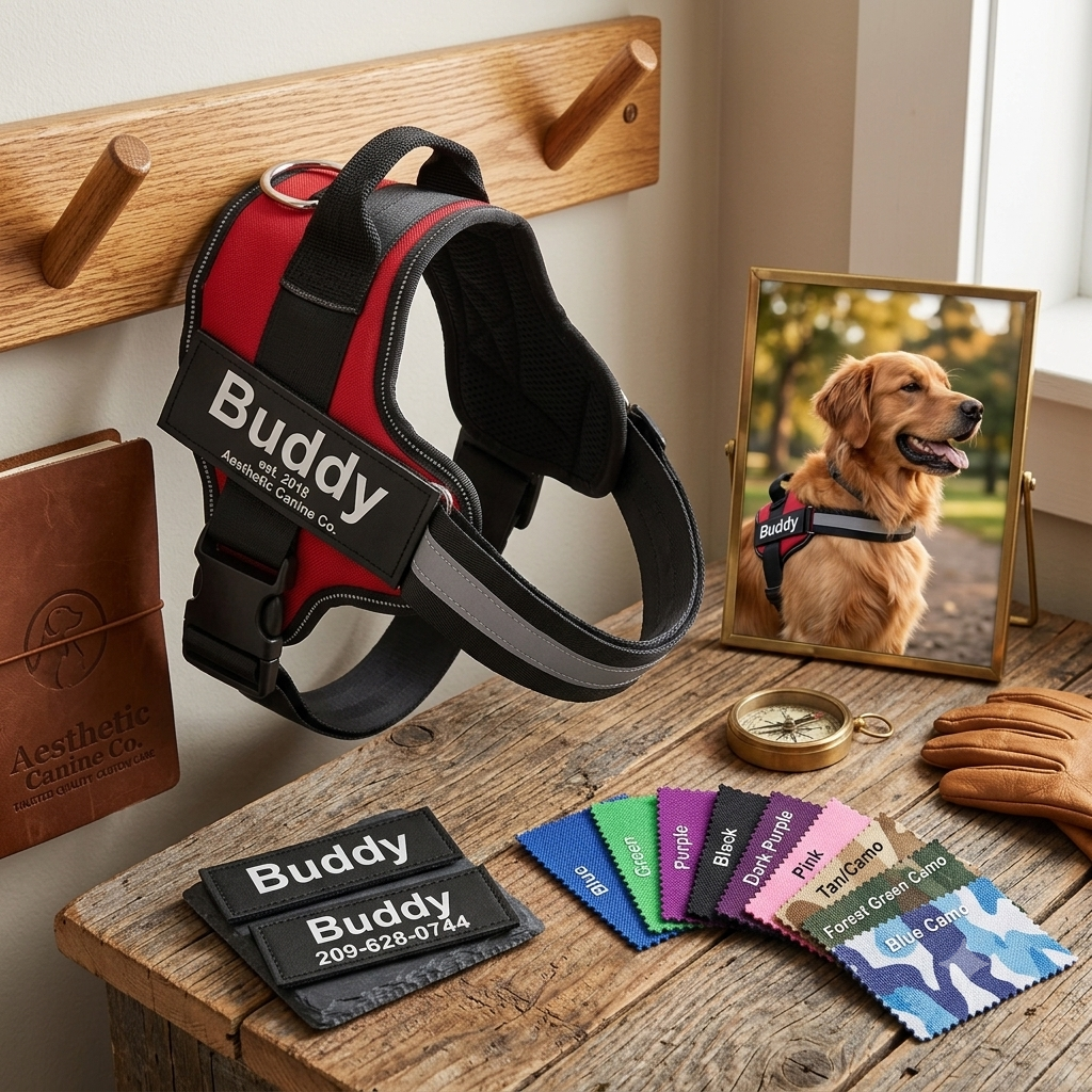 Urban Paw Hub™ Personalized No-Pull Dog Harness (with FREE Leash!)